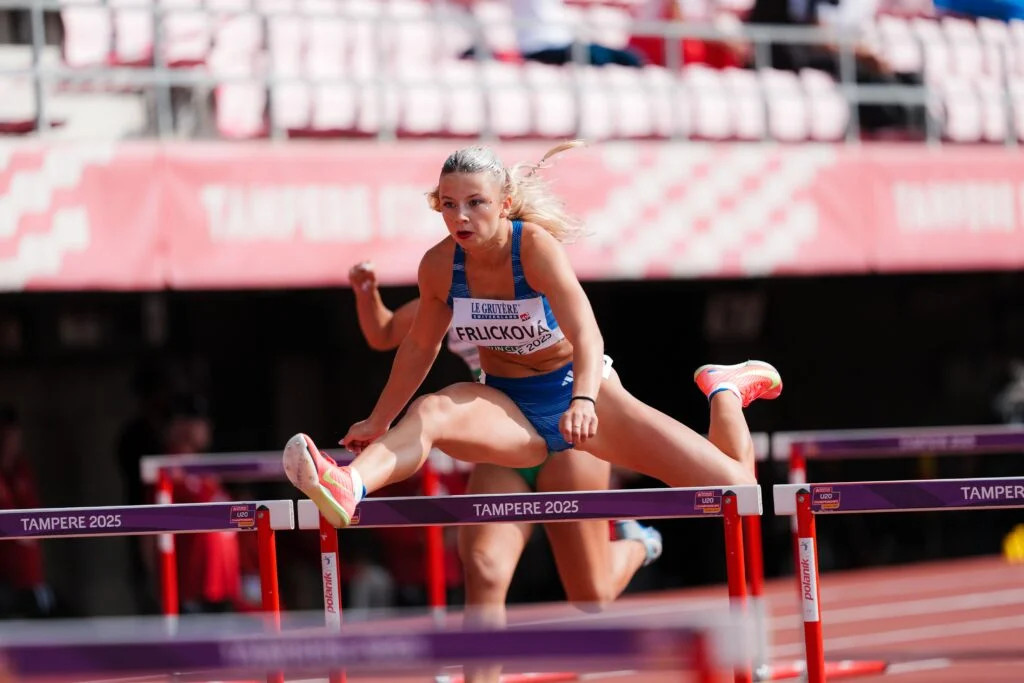 Laura Frličková na MEJ v Tampere