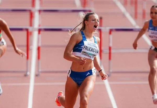 Laura Frličková na MEJ v Tampere