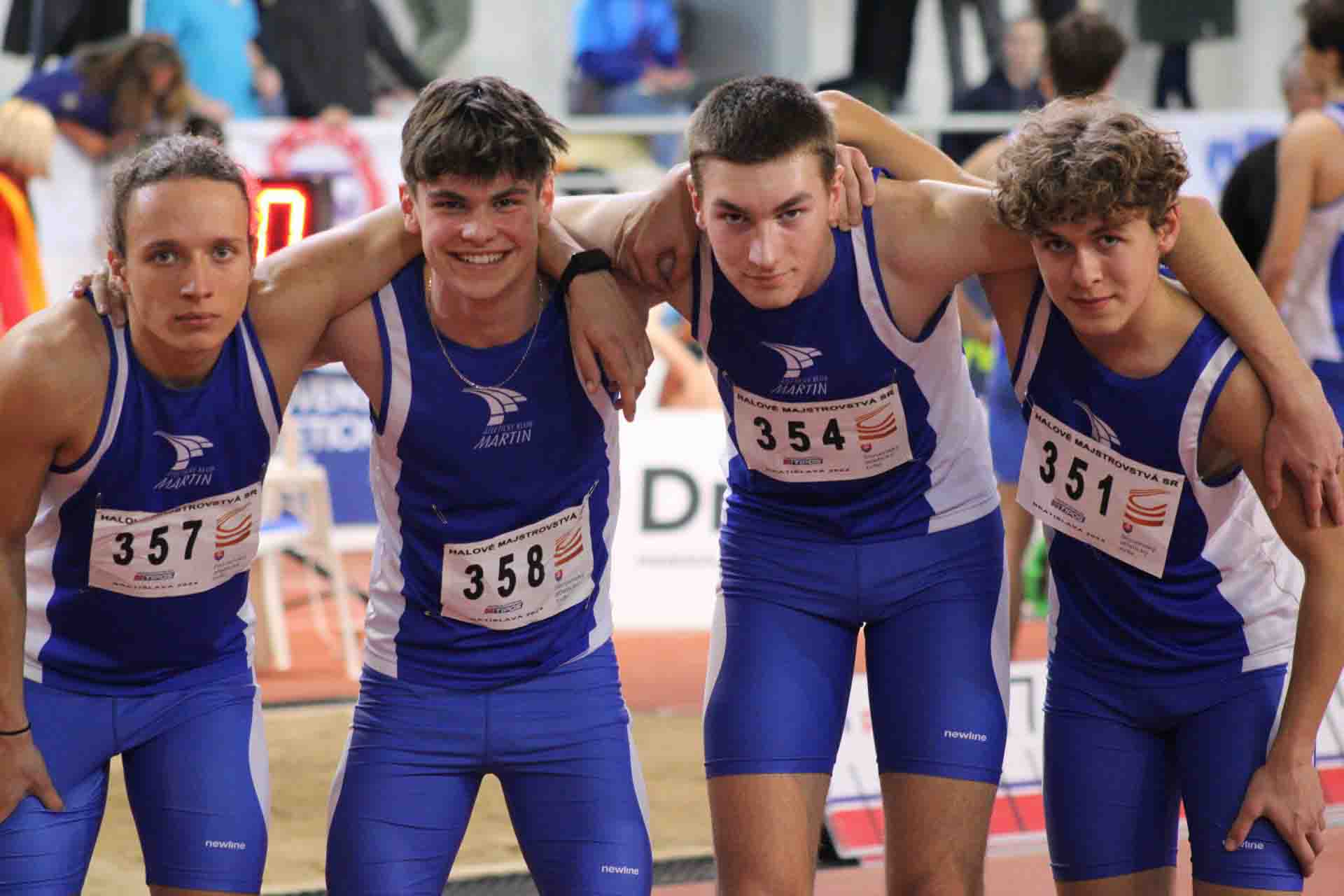 Matej Orlický, Dávid Vicáň, Róbert Maretta a Matúš Korinek