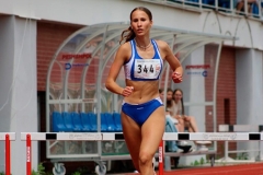 Michaela Grossová beh na 400m cez prekážky