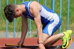 Dávid Vicáň štafeta 100-200-300-400m