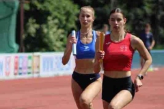 Michaela Grossová štafeta 100-200-300-400m