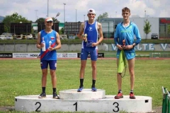 Richard Kubala víťaz zlatej disciplíny beh na 1500m