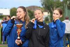 Mia Dobáková, Laura Frličková a Nela Spišáková