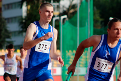 Štafeta 4x100m Róbert Maretta a Matej Orlický