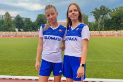 Laura Frličková a Petra Kusá